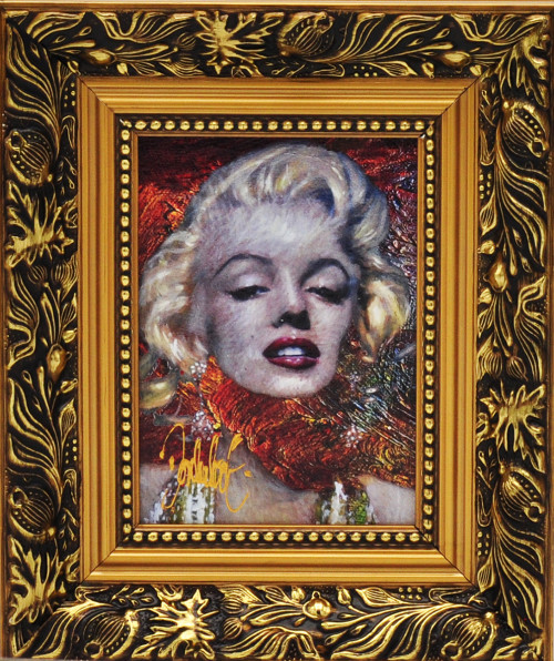 Peter Donkersloot + Marilyn Monroe (barok lijst) 
